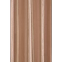 Homelife Striped Metallic Cuff with Faux Silk Eyelet Curtains - thumbnail 4