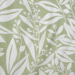 Catherine Lansfield Sorrel Leaf Reversible Duvet Cover Set - thumbnail 5