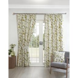 Sundour Grove Floral Pencil Pleat Curtains - thumbnail 1