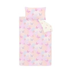 Catherine Lansfield Ombre Butterflies Reversible Duvet Cover Set - thumbnail 5