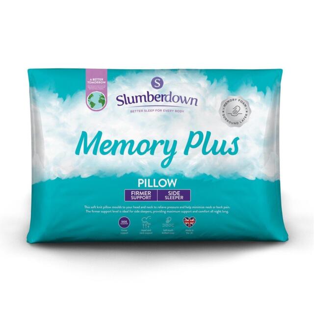Slumberdown Memory Foam Plus Firm Pillow - image 1