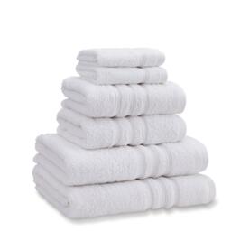 Catherine Lansfield Zero Twist Cotton 6 Piece Towel Bale Set