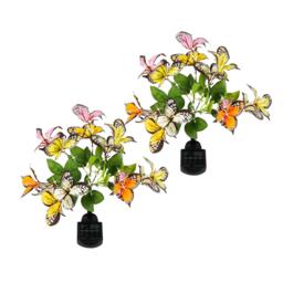 Streetwize Pack of 2 Solar Butterfly Decoration Light - thumbnail 8