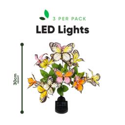Streetwize Pack of 2 Solar Butterfly Decoration Light - thumbnail 2