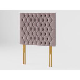 Aspire Monroe 80 cm Headboard, Plush Velvet Fabric, Navy, - thumbnail 2