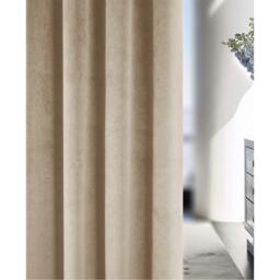 Enhanced Living Hampton Velvet 100% Blackout Thermal Ring Curtain - thumbnail 4