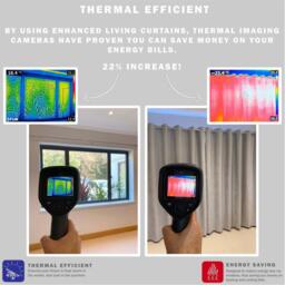 Enhanced Living Supersoft Black Thermal Blockout Eyelet Curtains - thumbnail 7