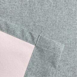 Enhanced Living Austin Blue 100% Blackout Eyelet Curtains - thumbnail 4