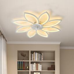 Kabinet UK Modern Flower Shape Ceiling Fan with Light - thumbnail 2