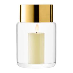 LSA Aurum Vase - Clear/Gold - thumbnail 4