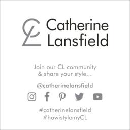 Catherine Lansfield Textured Stripe Shower Curtain - thumbnail 4