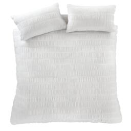 Catherine Lansfield Seersucker Duvet Cover Set - thumbnail 5