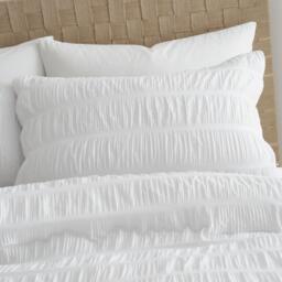Catherine Lansfield Seersucker Duvet Cover Set - thumbnail 2