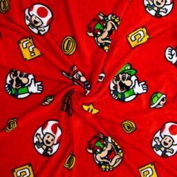 Super Mario Super Mario Fleece Blanket - thumbnail 3