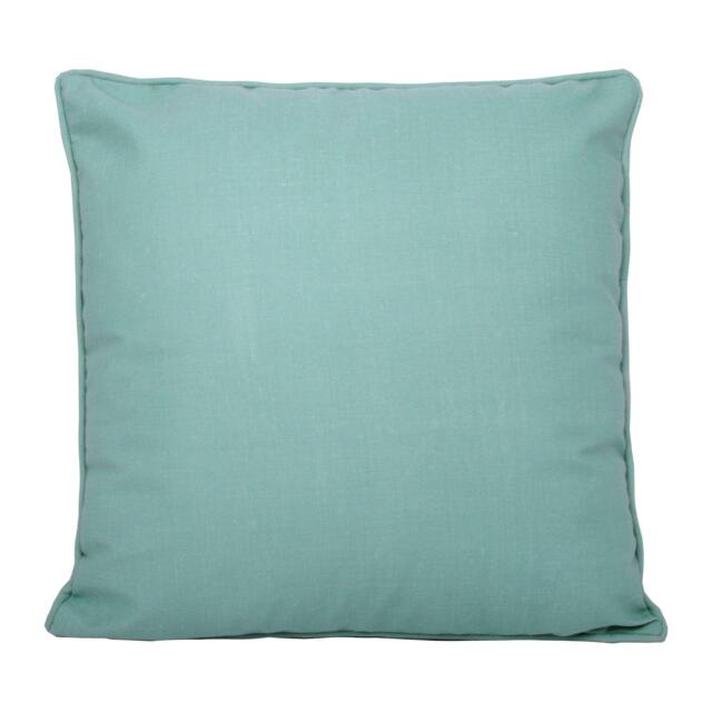 Fusion Indoor Outdoor Plain Dye Water Resistant Cushion - image 1