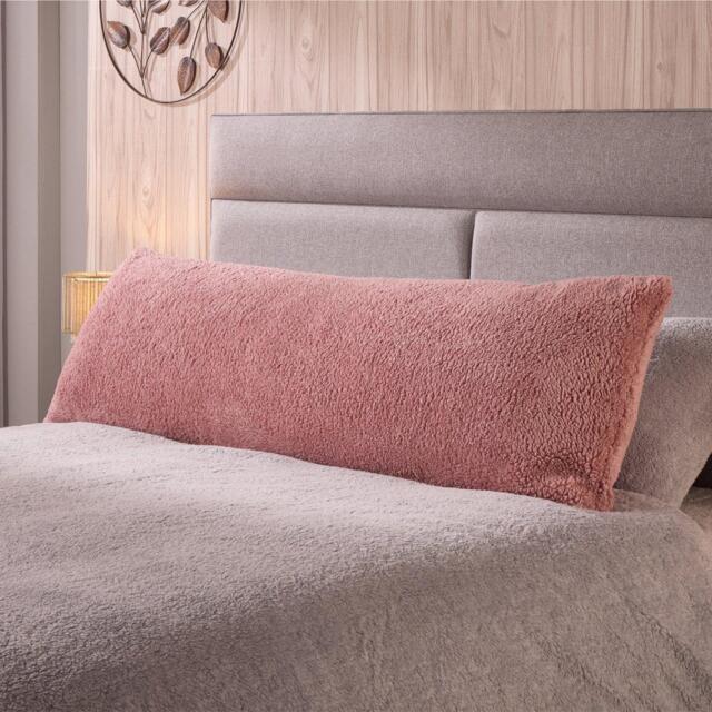Downland Teddy Fleece Bolster Pillow - image 1