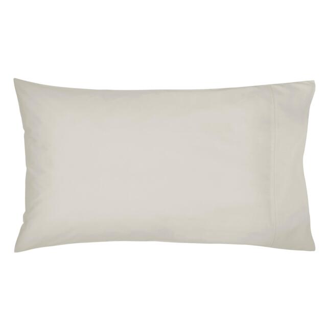 Bedeck of Belfast FINE LINENS 300TC PLAIN DYE STANDARD PILLOWCASE