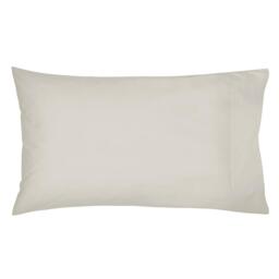 Bedeck of Belfast FINE LINENS 300TC PLAIN DYE STANDARD PILLOWCASE
