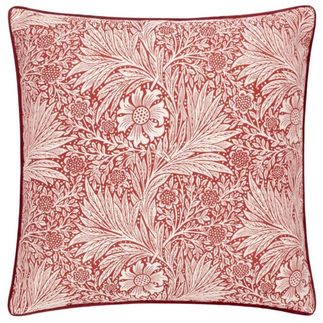 Morris and Co Marigold Piped Jacquard Feather Filled Cushion - image 1