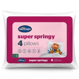 Silentnight Superspring Pillow - 4 Pillows
