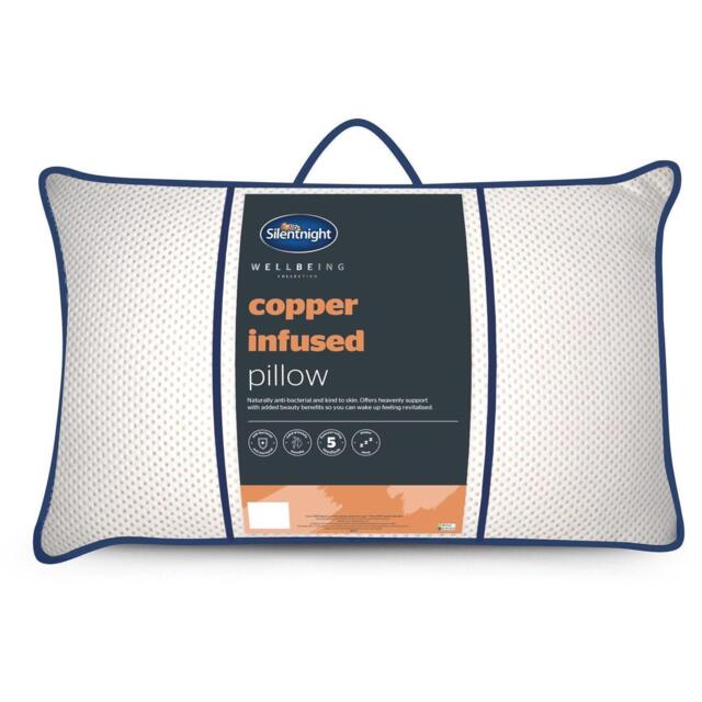 Silentnight Wellbeing Copper Pillow