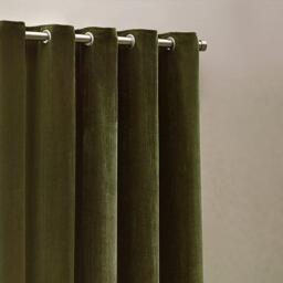 Yard Heavy Chenille Fully Lined Eyelet Curtains - thumbnail 3