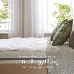 Snuggledown Luxurious Hotel Anti Allergy 2.5cm Mattress Topper - thumbnail 4