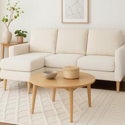 Aspire Pad Compact Sofa with Reversible Chaise