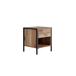 LPD Hoxton Wood Bedside Table