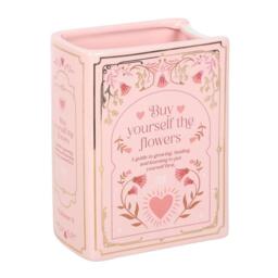 Something Different Pink Book Shaped Vase - thumbnail 2