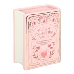 Something Different Pink Book Shaped Vase - thumbnail 4