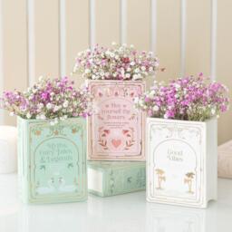 Something Different Pink Book Shaped Vase - thumbnail 5