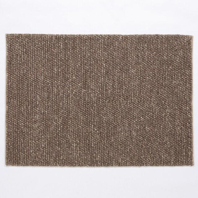 Esselle Delilah Mottled Wool Pebble Taupe Rug 200x290cm - image 1