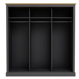 LPD Devon 3 Door Sliding Wardrobe - thumbnail 2