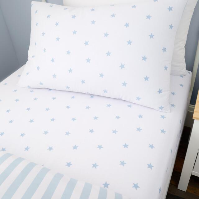 Bianca Mini Star & Stripes Cotton Fitted Sheet - image 1