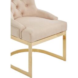 Interiors by Premier Azalea Natural Dining Chair - thumbnail 2