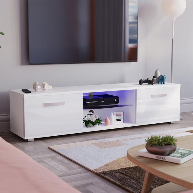 Lassic Vida Designs Cosmo 2 Door Multi LED TV Unit 160cm - image 1
