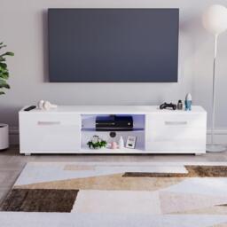 Lassic Vida Designs Cosmo 2 Door Multi LED TV Unit 160cm - thumbnail 3