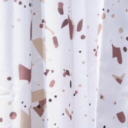 Croydex Terrazzo Print Shower Curtain - thumbnail 3