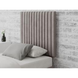Aspire Grant 80 cm Headboard, Plush Velvet Fabric, Navy,