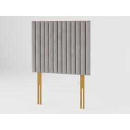 Aspire Grant 80 cm Headboard, Plush Velvet Fabric, Navy, - thumbnail 2