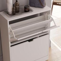 Lassic Vida Designs 2 Drawer Shoe Cabinet (Handle less) - thumbnail 5