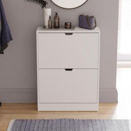 Lassic Vida Designs 2 Drawer Shoe Cabinet (Handle less) - thumbnail 3