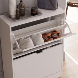 Lassic Vida Designs 2 Drawer Shoe Cabinet (Handle less) - thumbnail 6