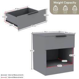 Lassic Vida Designs Trega 3 Piece Bedroom Set 4 - thumbnail 3