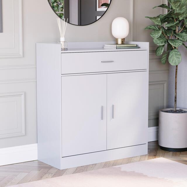 Lassic Vida Designs Dalby 2 Door 1 Drawer Shoe Cabinet - image 1