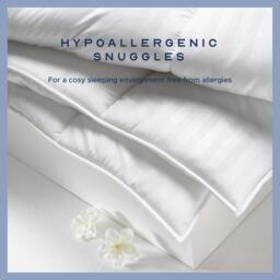 Snuggledown Scandi Hollowfibre 13.5 Tog Duvet + 2 Med Pillows - thumbnail 4