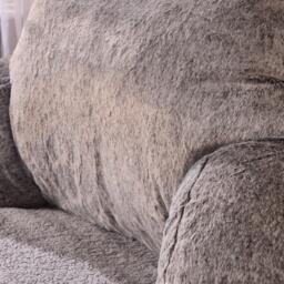 Downland Luxury Faux Fur Cuddle Cushion - thumbnail 3