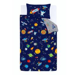 Catherine Lansfield Lost In Space Reversible Duvet Cover Set - thumbnail 5