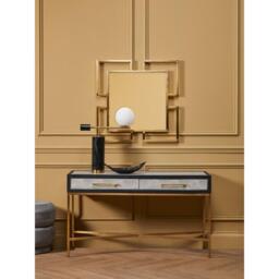 Interiors by Premier Allure Gold Brushed Small Wall Mirror - thumbnail 5